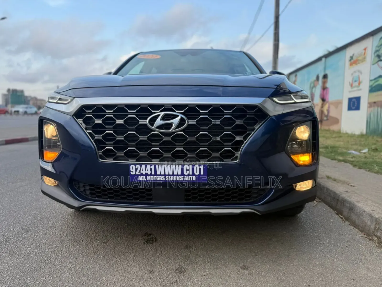 Hyundai Santa Fe 2020 Blue