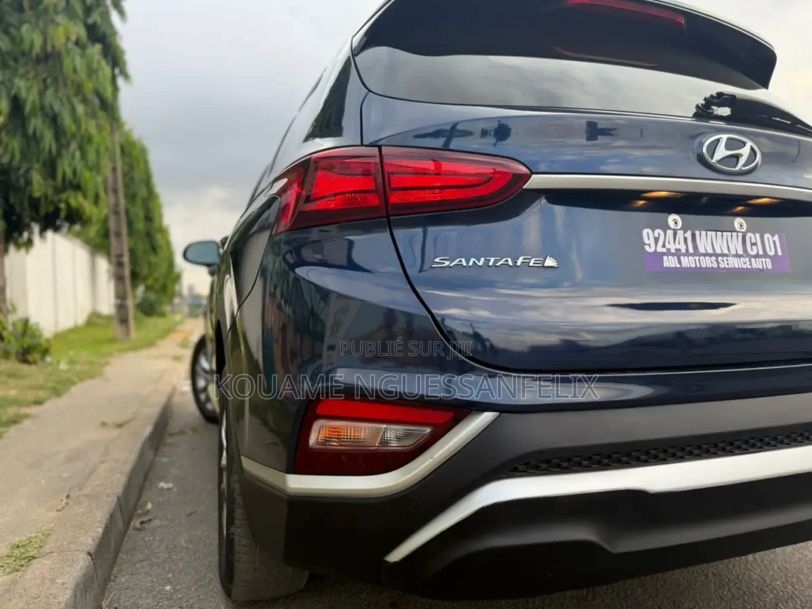 Hyundai Santa Fe 2020 Blue