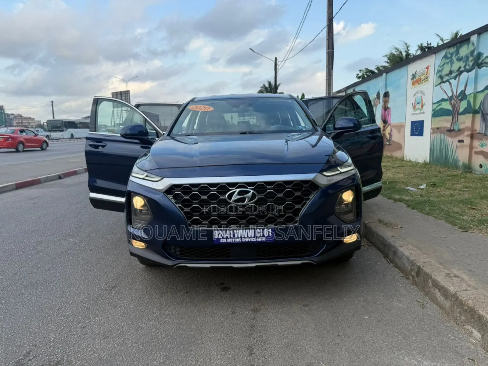 Hyundai Santa Fe 2020 Blue