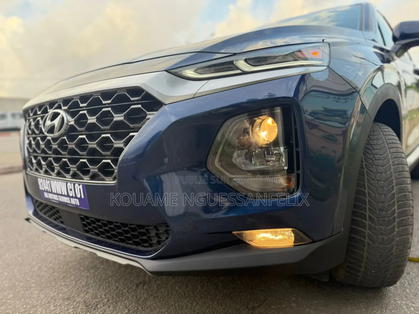 Hyundai Santa Fe 2020 Blue