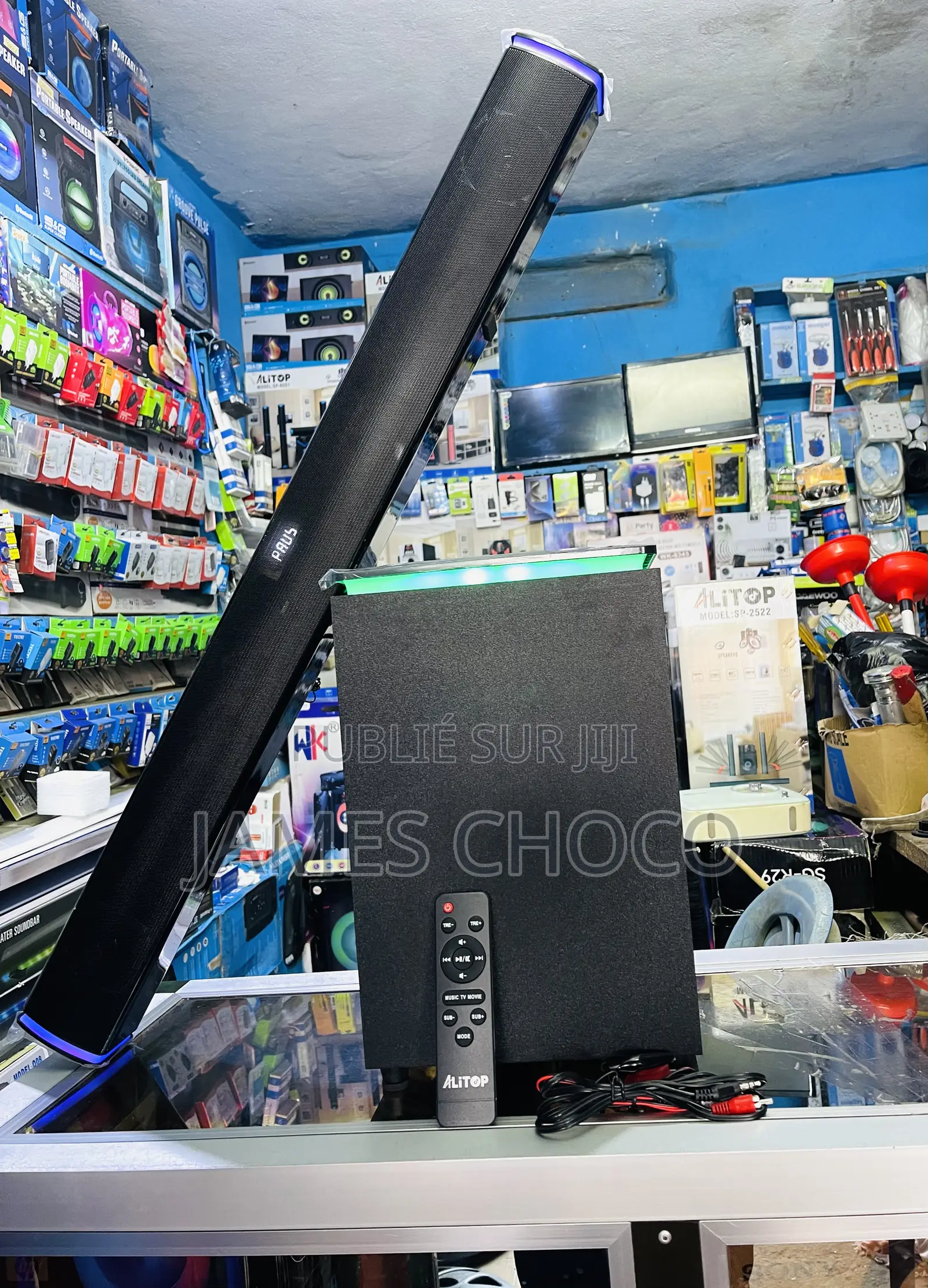 Alitop Woofer Sp-1025 Home Cinema-Chaine Hi-Fi - Noir