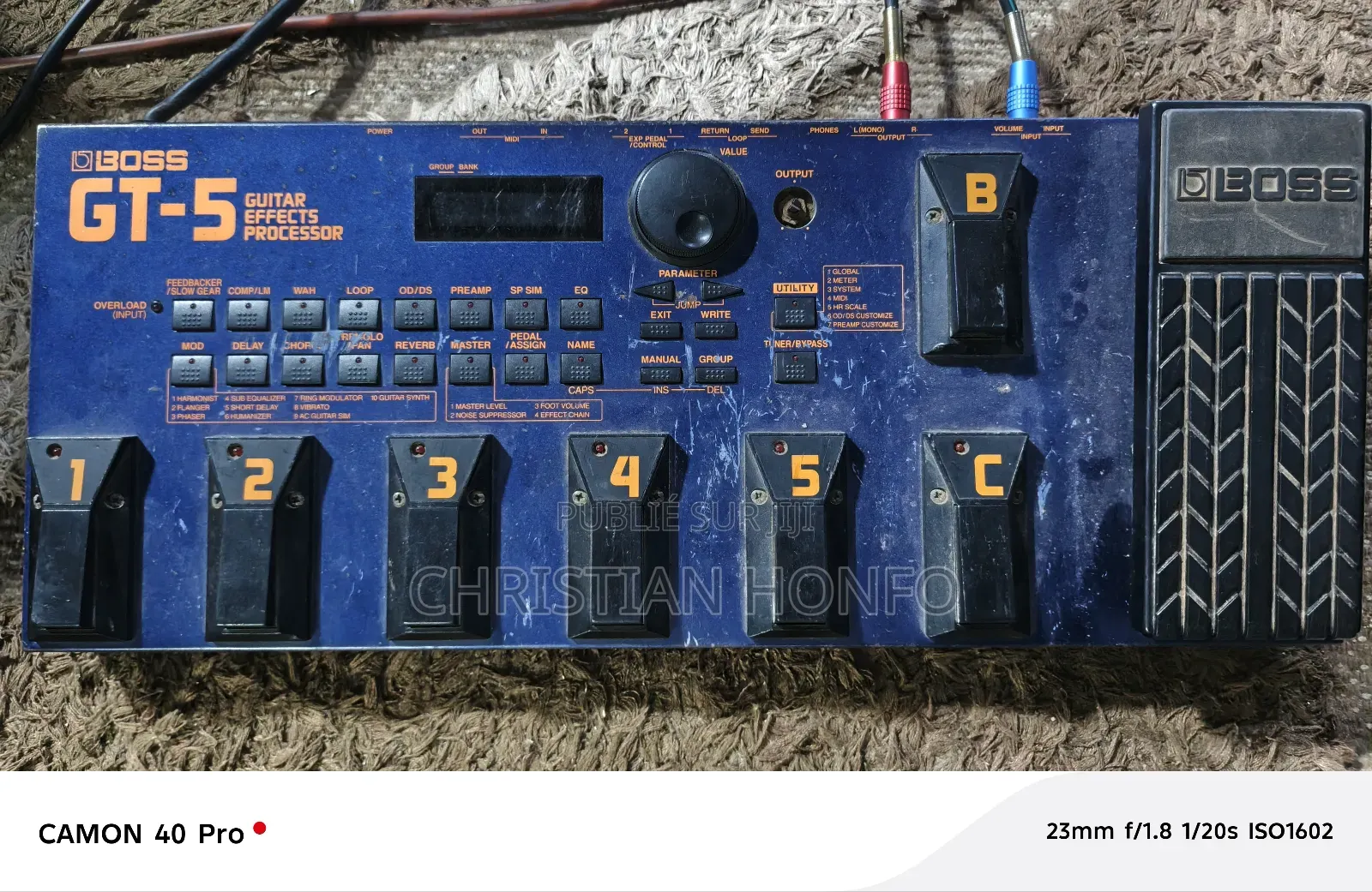 Pédale Guitare Solo