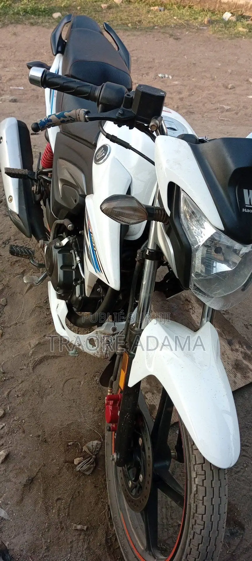 New Haojue KA150 2020 Blanc