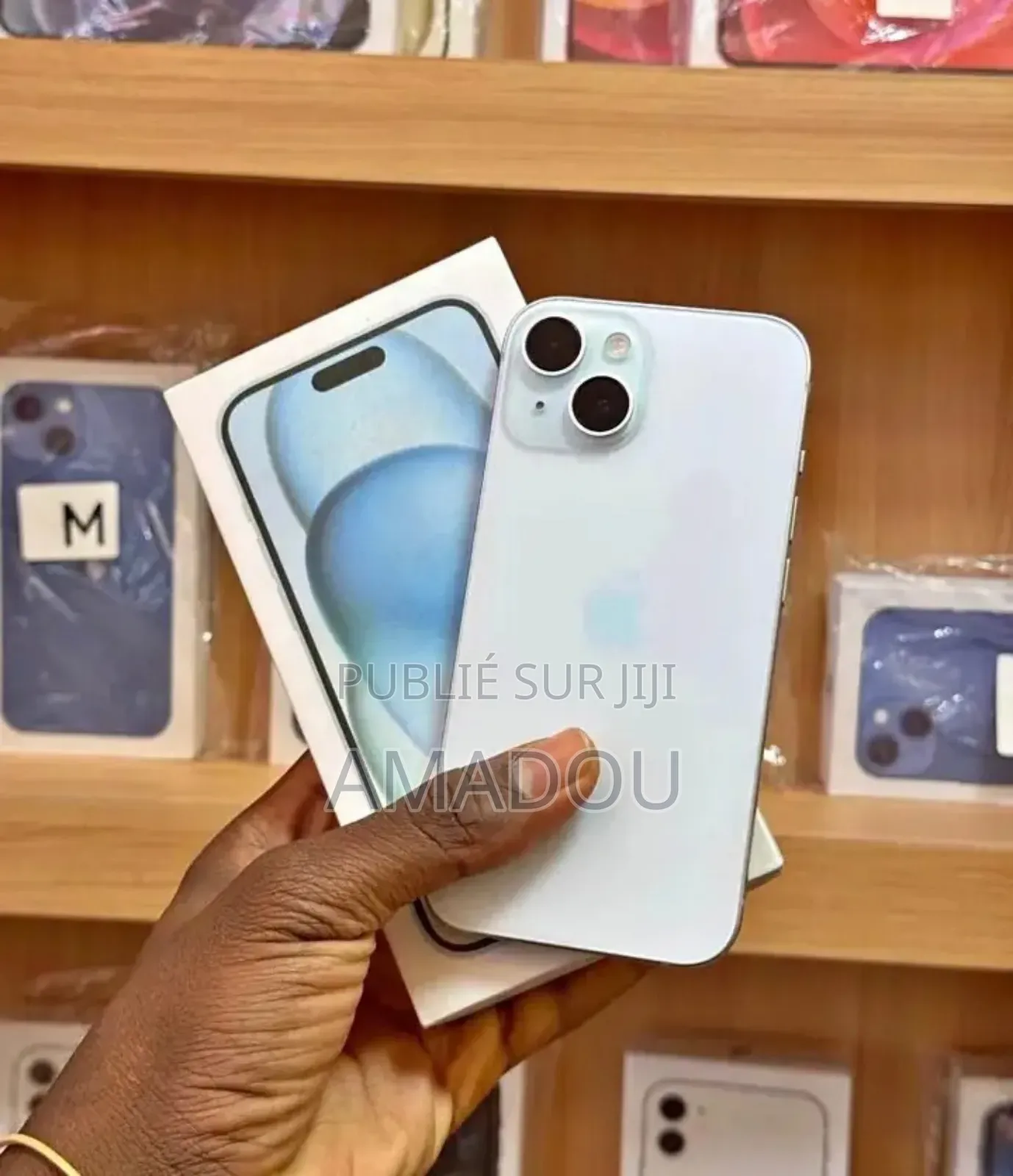 New Apple iPhone 15 256 GB Blanc