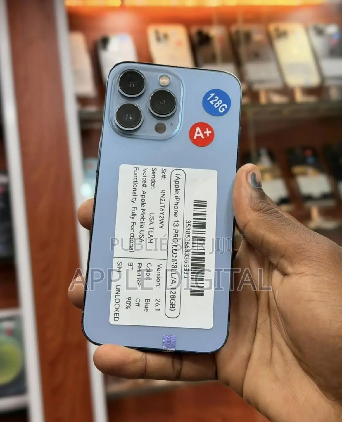 New Apple iPhone 13 Pro 128 GB Argenté