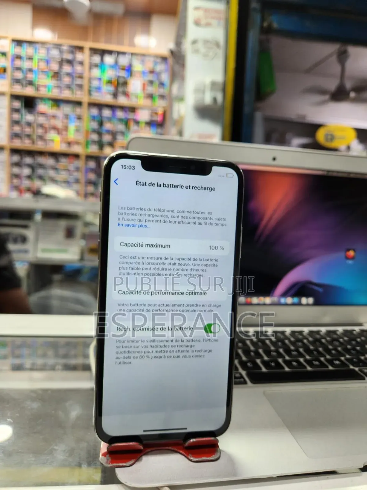 Apple iPhone X 64 GB Blanc