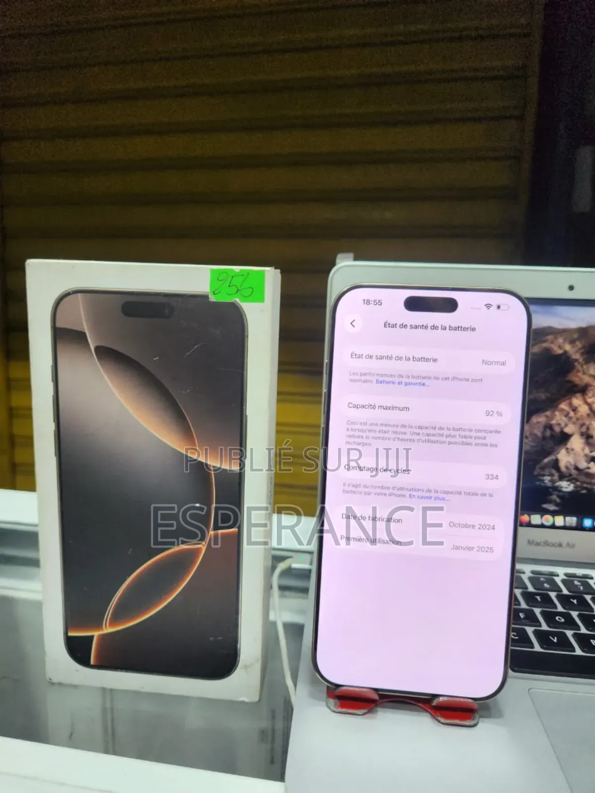 Apple iPhone 16 Pro Max 256 GB Doré