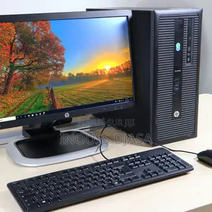 New Ordinateur De Bureau HP ProDesk 600 G1 8GB Intel Core I3 HDD 500GB