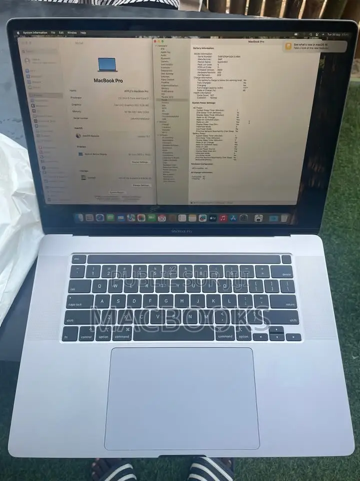 New Apple MacBook Pro 2019 16GB Intel Core I7 SSD 512GB
