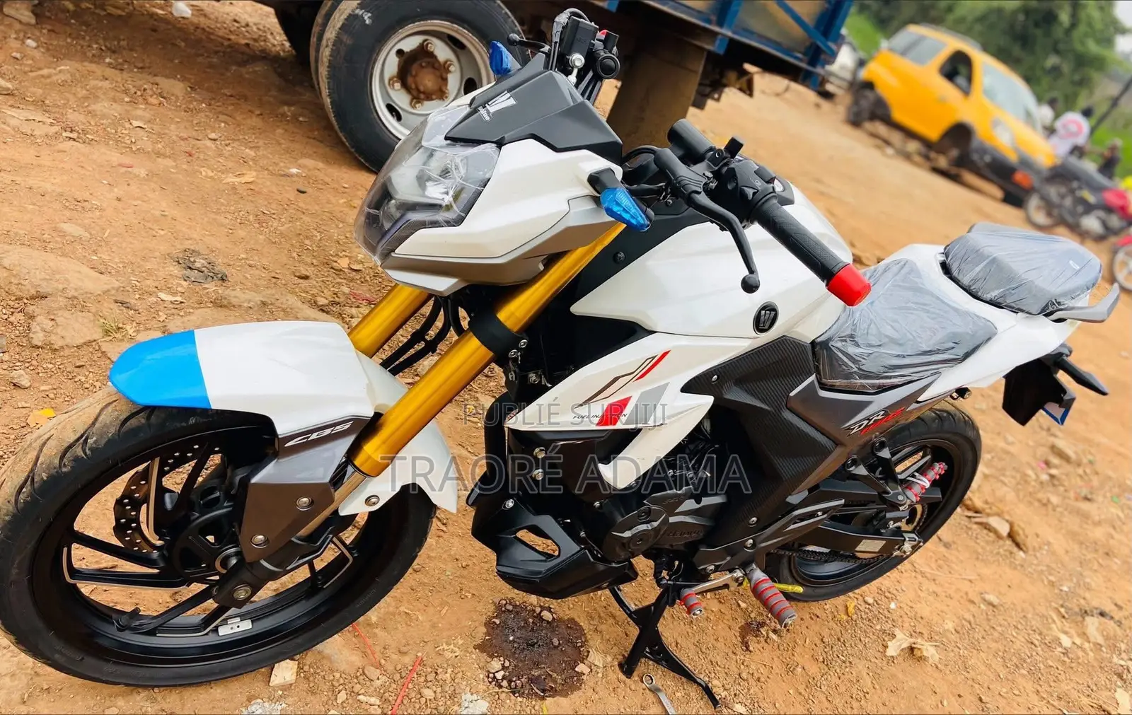 New Haojue DR190S 2020 Blanc