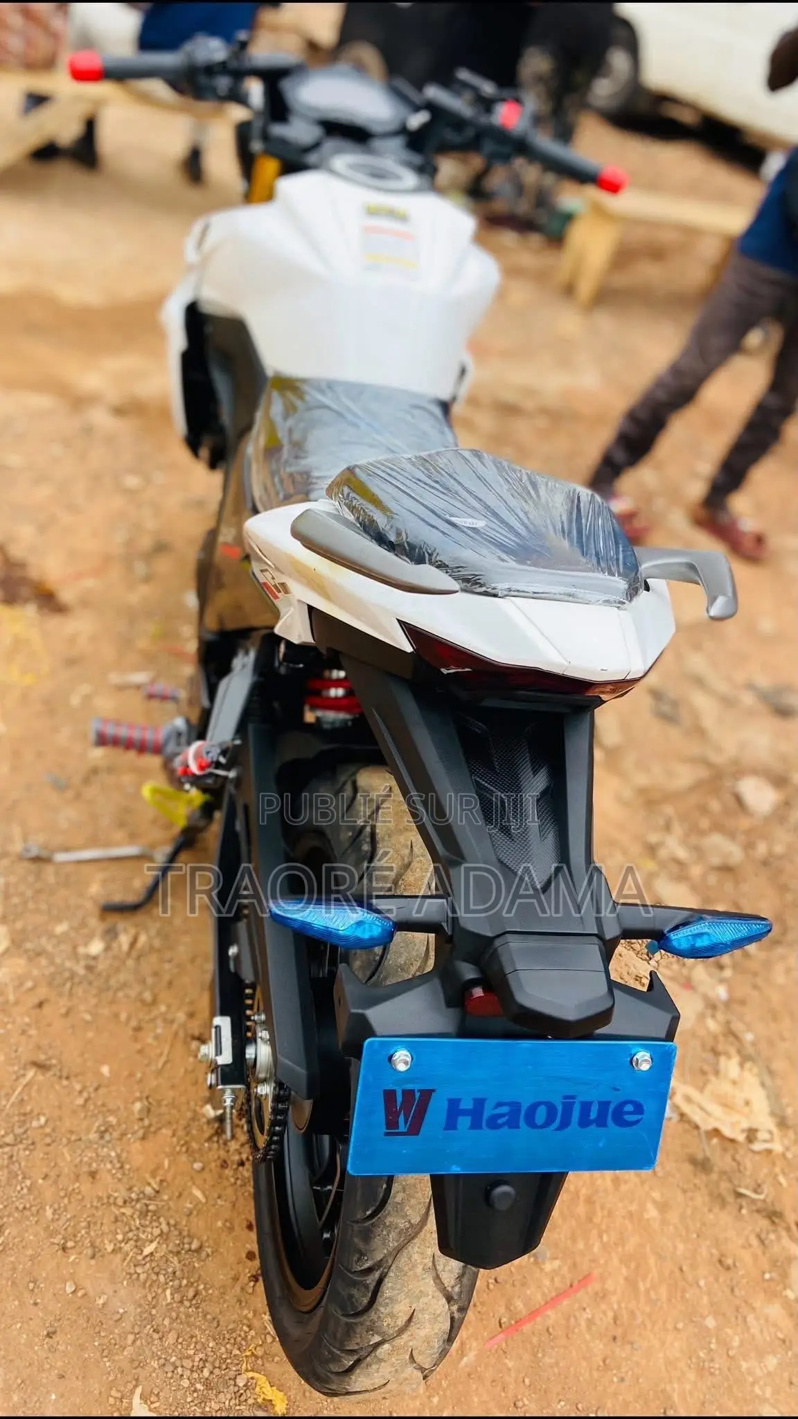 New Haojue DR190S 2020 Blanc