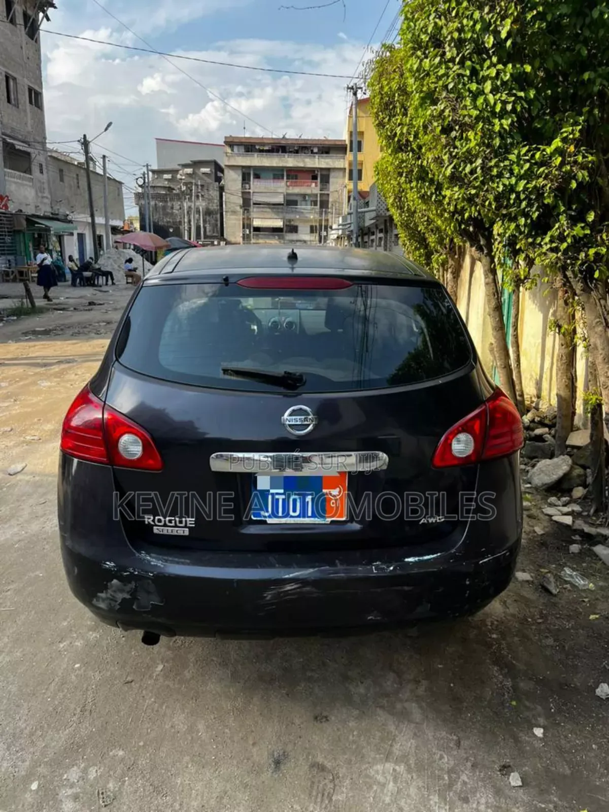 Nissan Rogue S 4dr SUV (2.5L 4cyl CVT) 2014 Black