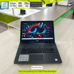 Photo - New Ordinateur Portable Dell Vostro 5468 8GB Intel Core I5 SSD 256GB