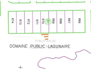Photo - En Vente 1101m2 Pieds Dans Lagune À La Baie Des Milliardaires