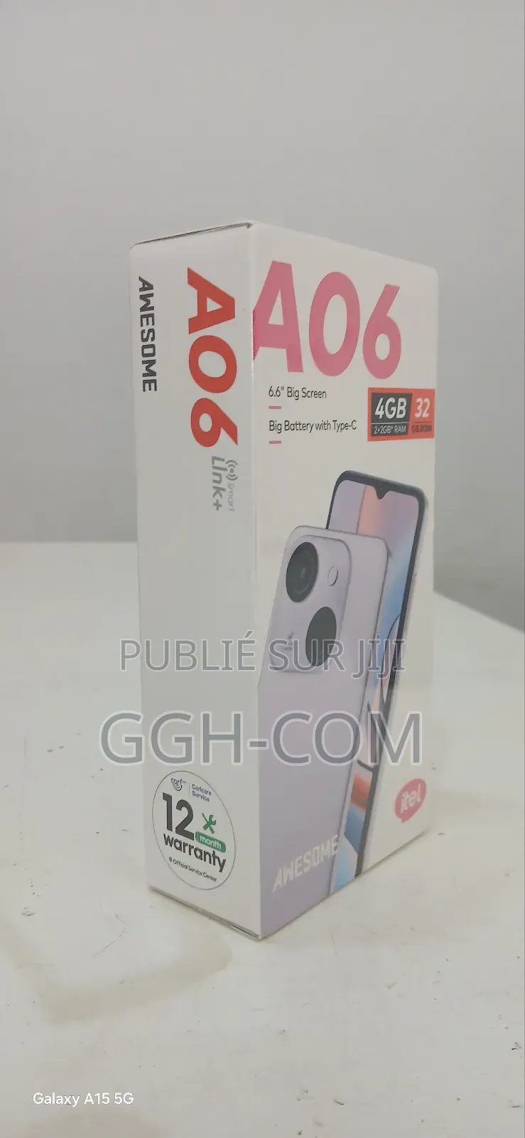 New Itel A06 32 GB Black