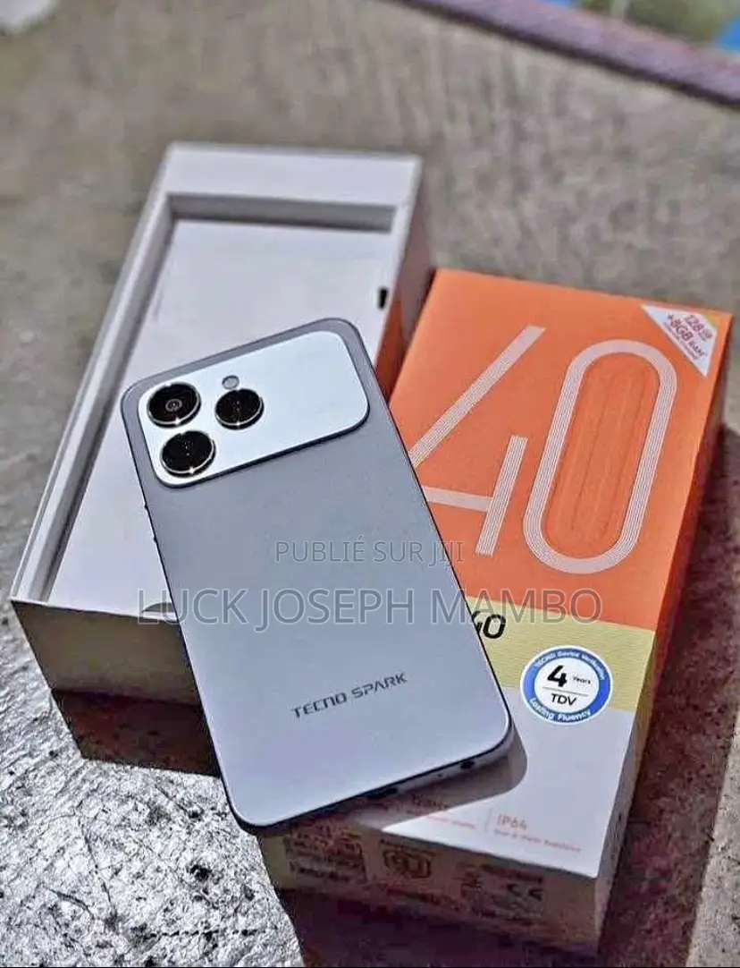 New Tecno Spark 40 256 GB Black