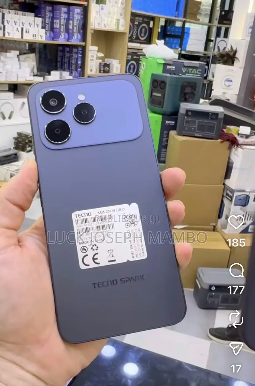 New Tecno Spark 40 256 GB Black