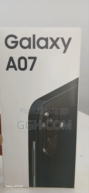 New Samsung Galaxy A07 4G 64 GB Black