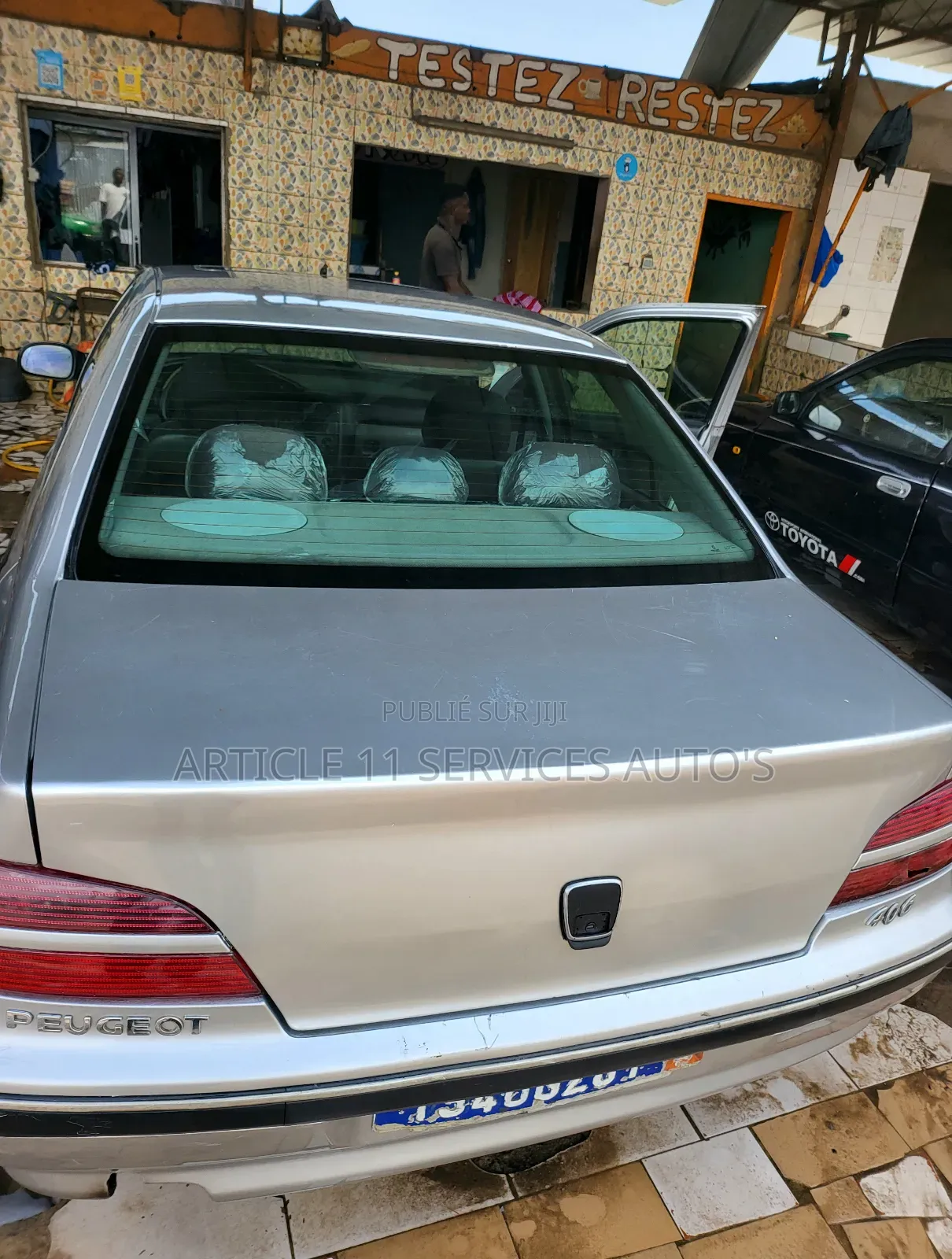 Peugeot 406 Coupe 2002 Gris