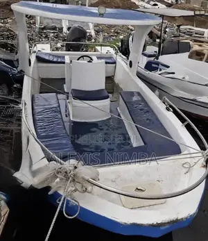 Bateau Plaisance Ou Transport Polyester Moteur 150cv Mercury