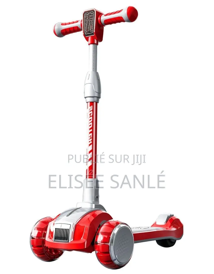 Scooter Trottinette Led 3 Roues