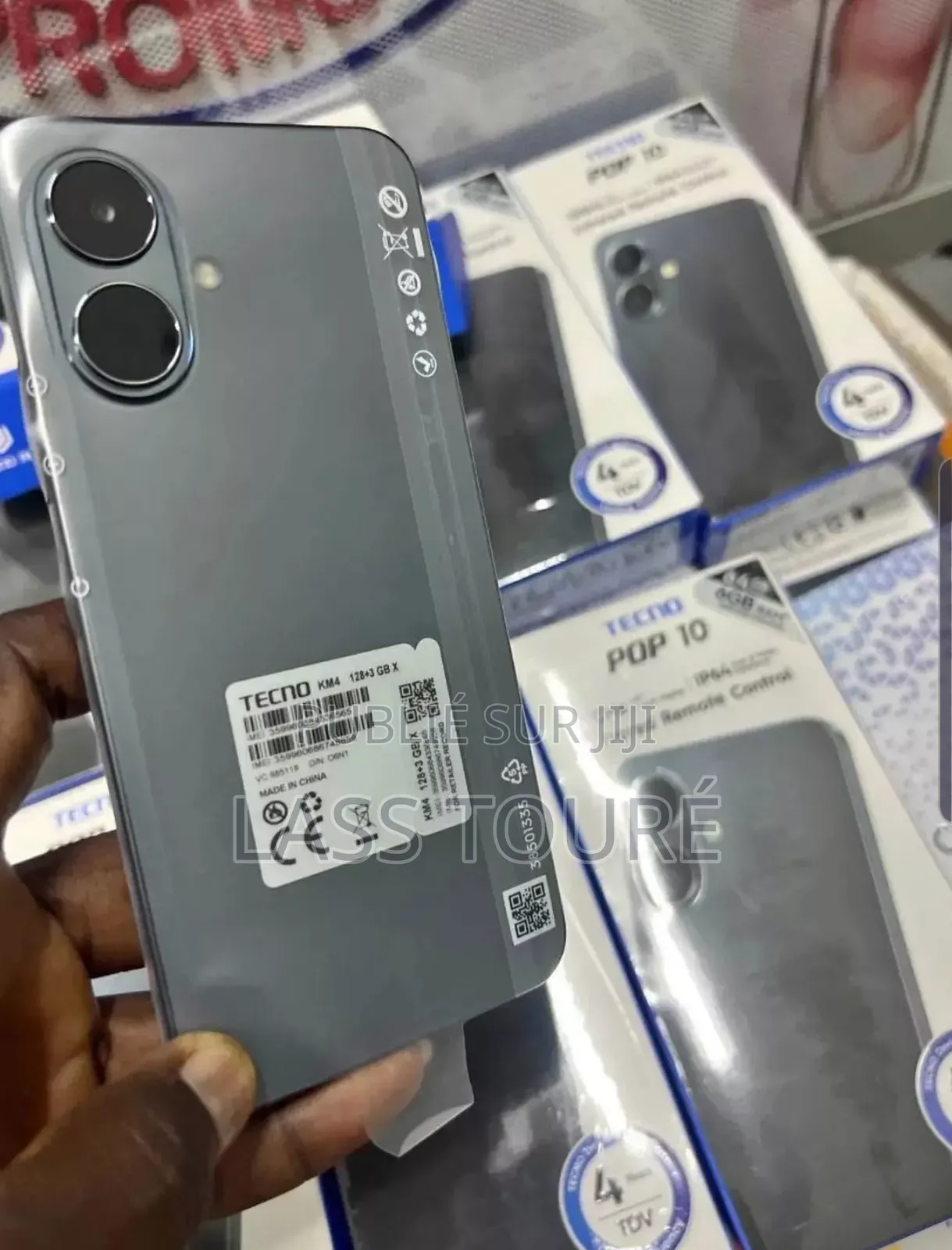 New Tecno Pop 10 128 GB Gris