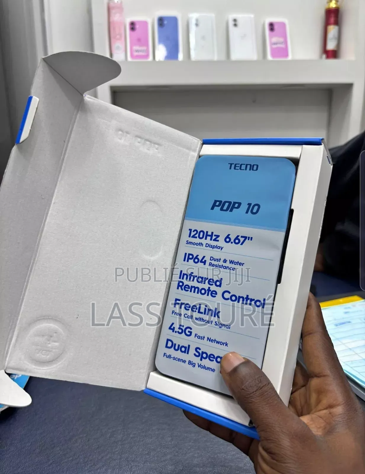 New Tecno Pop 10 128 GB Gris