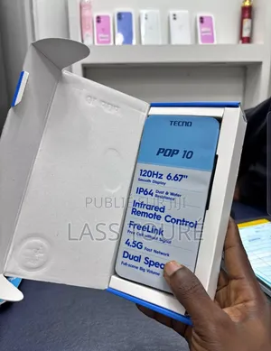 New Tecno Pop 10 128 GB Gris