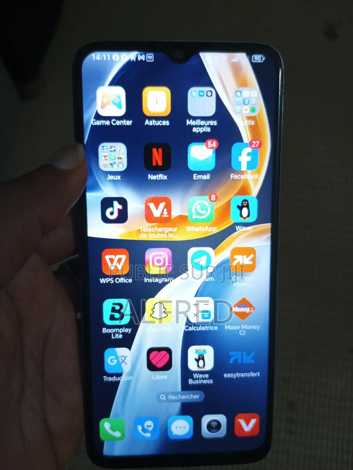 Honor X6a 128 GB Argenté