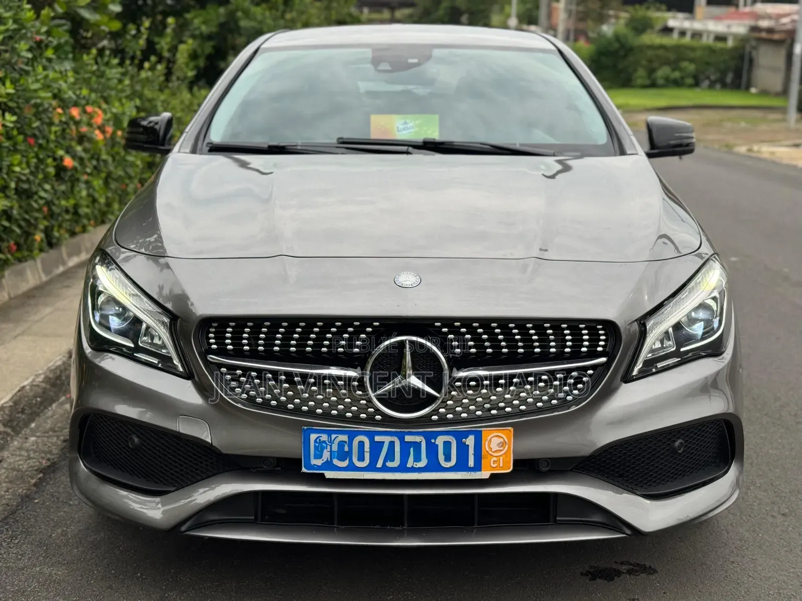 Mercedes-Benz CLA-Class CLA 200 d 4MATIC Sedan 2017 Noir Mat