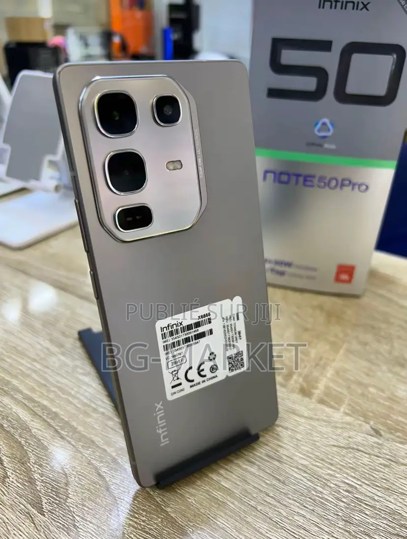 New Infinix Note 50 Pro 256 GB Argenté