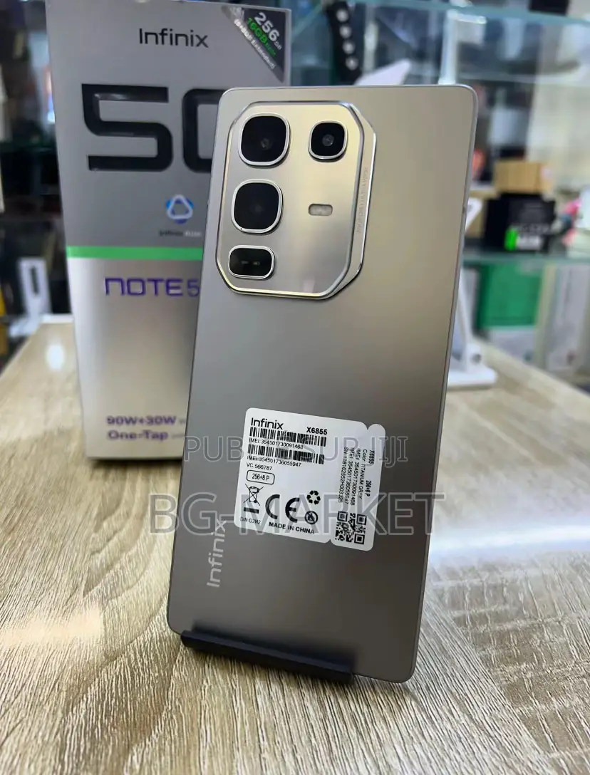 New Infinix Note 50 Pro 256 GB Argenté