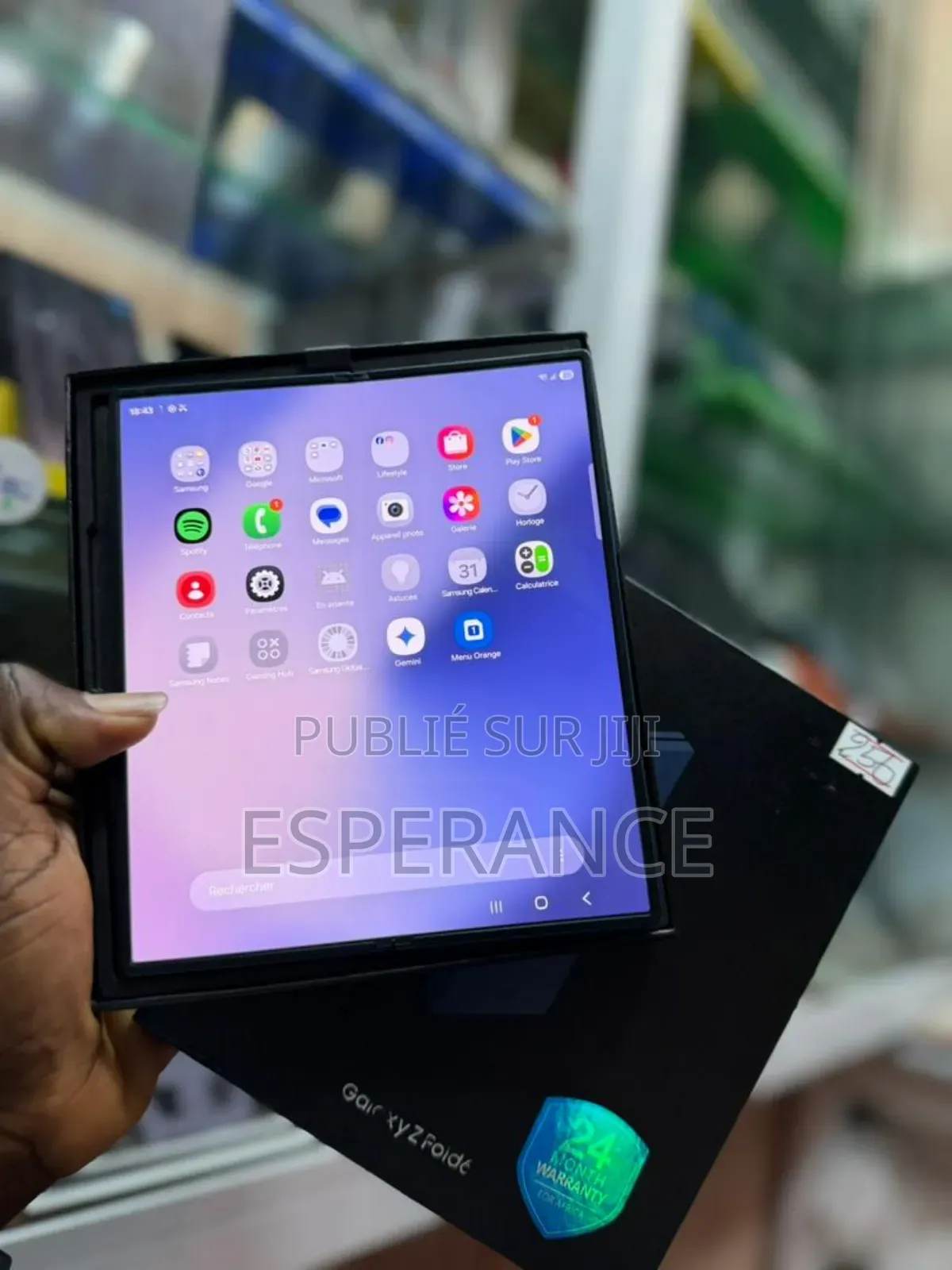 Samsung Galaxy Z Fold6 256 GB Black