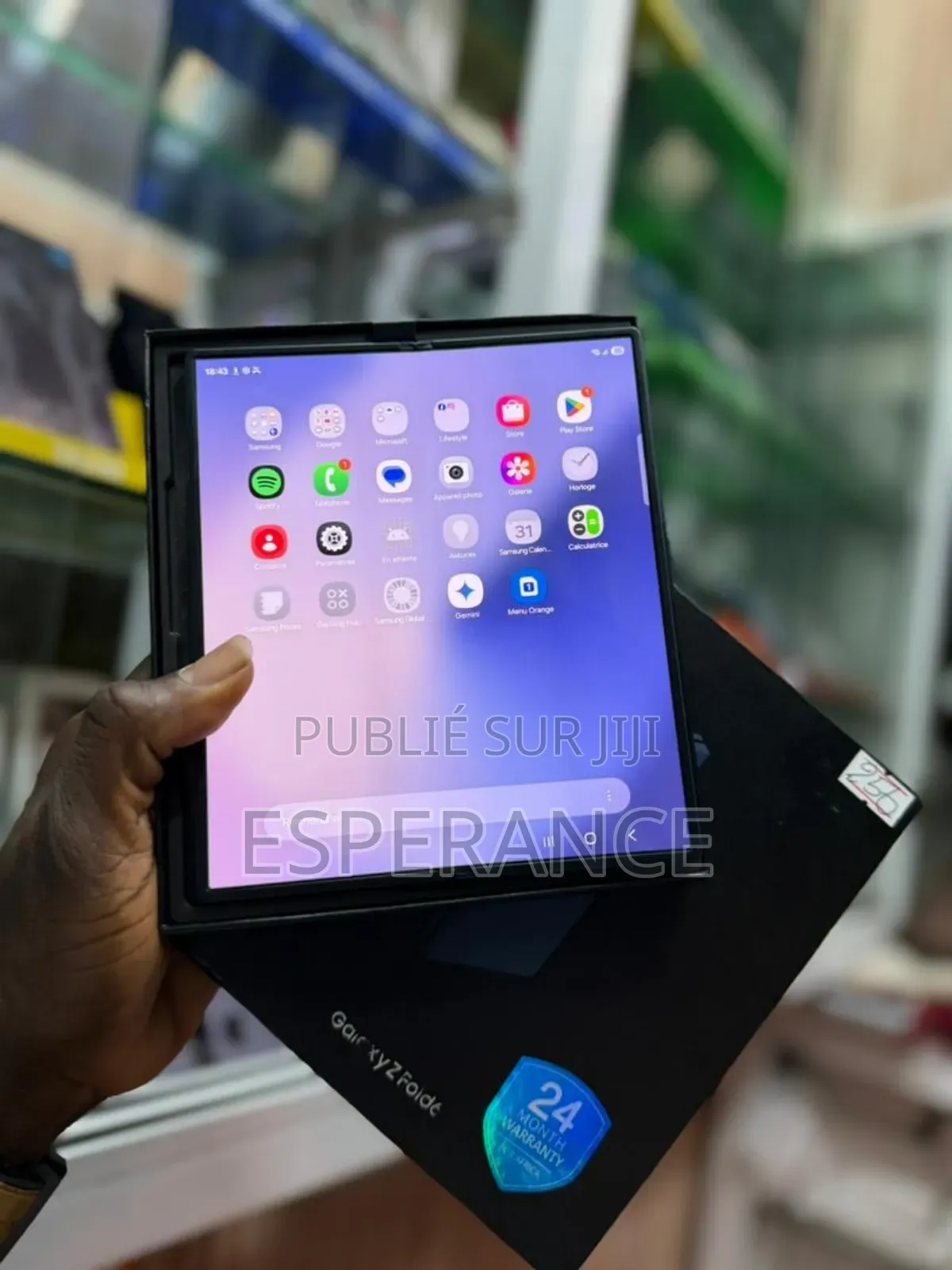 Samsung Galaxy Z Fold6 256 GB Black