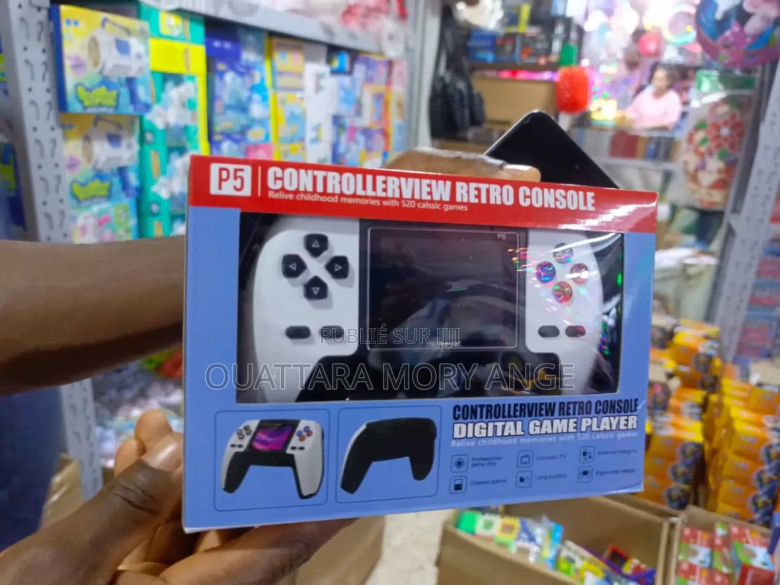 P5 Console Potable +400 Jeux