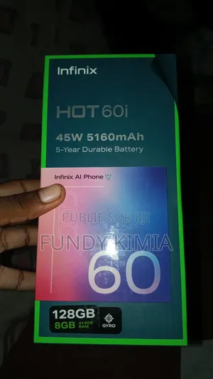 Photo - New Infinix Hot 60i 128 GB Blue