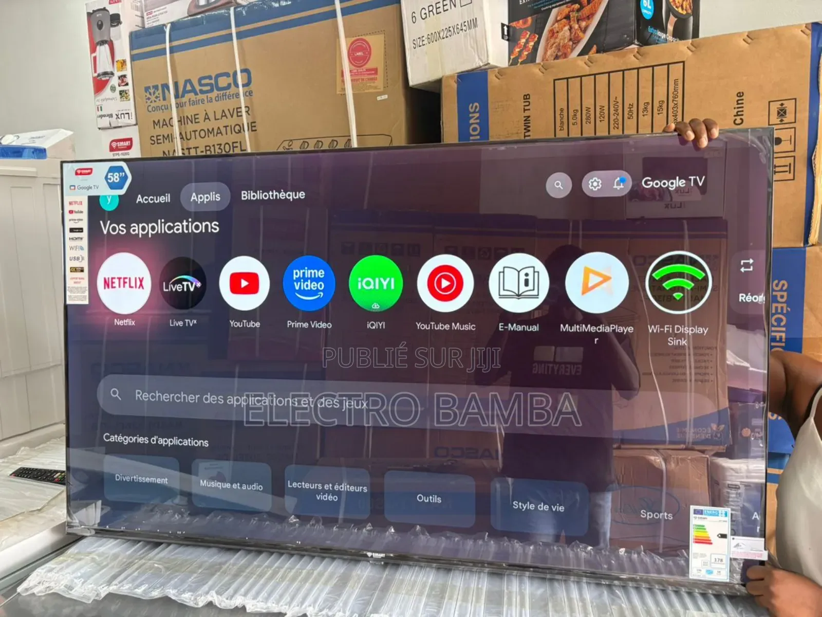 Promo Promo Smart 58 Pouce