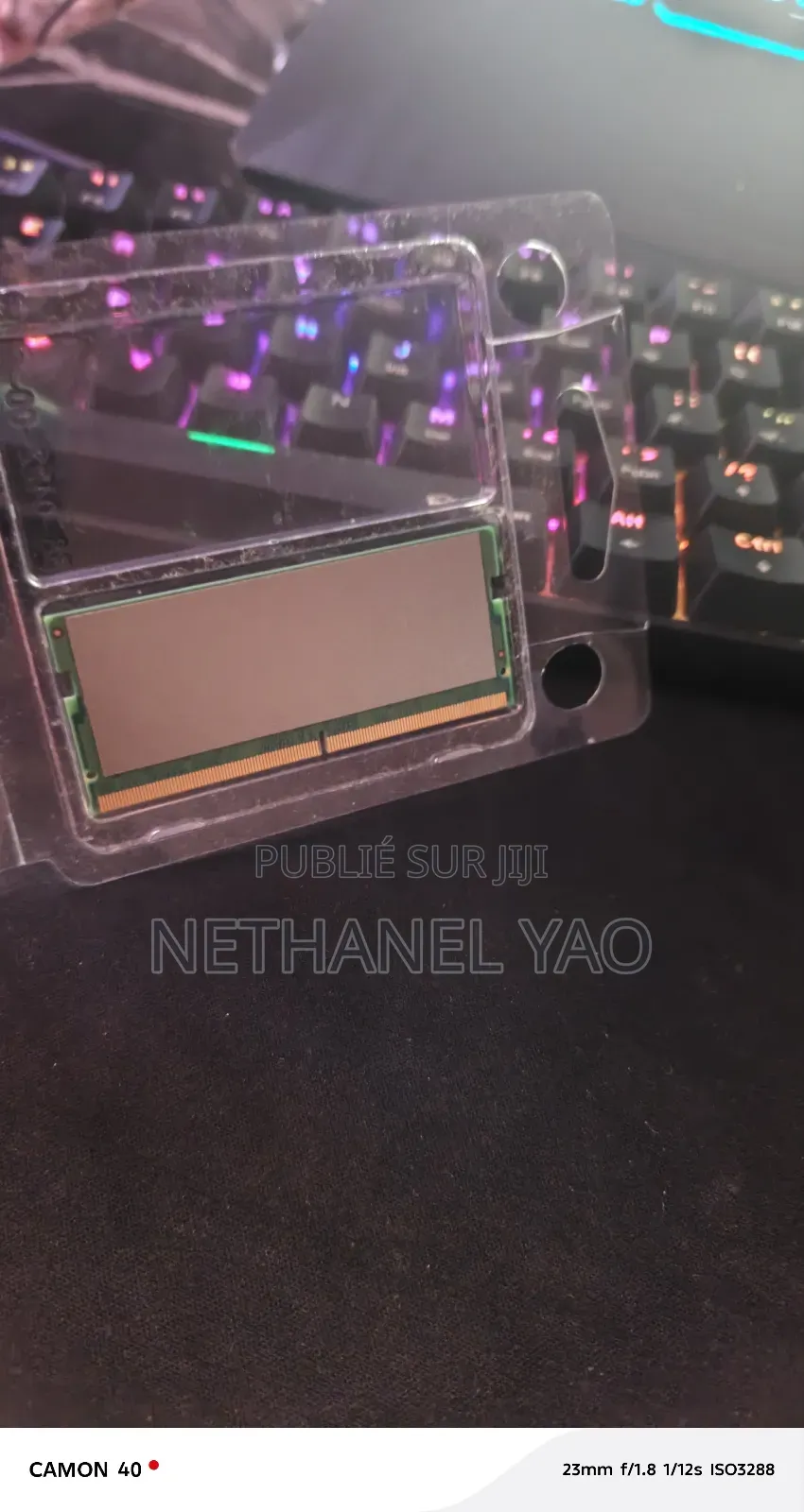 Barre De Ram Pc Portable 8 Go Ddr5 4800 MHZ en Parfait État