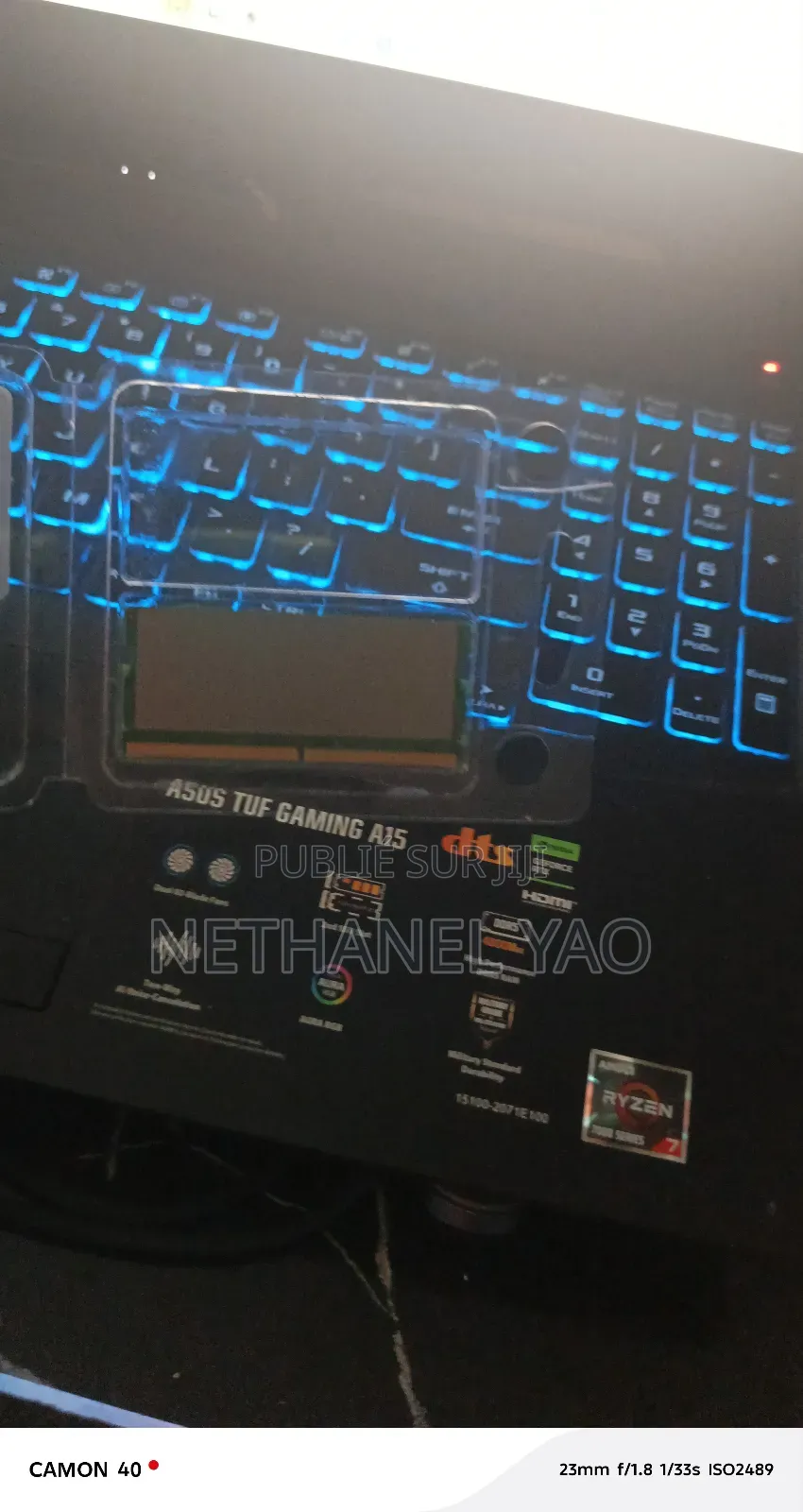 Barre De Ram Pc Portable 8 Go Ddr5 4800 MHZ en Parfait État