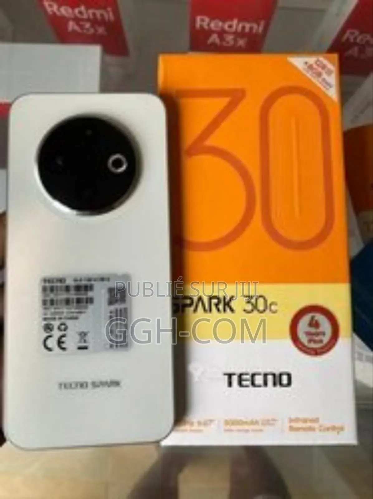 New Tecno Spark 30C 128 GB Blanc