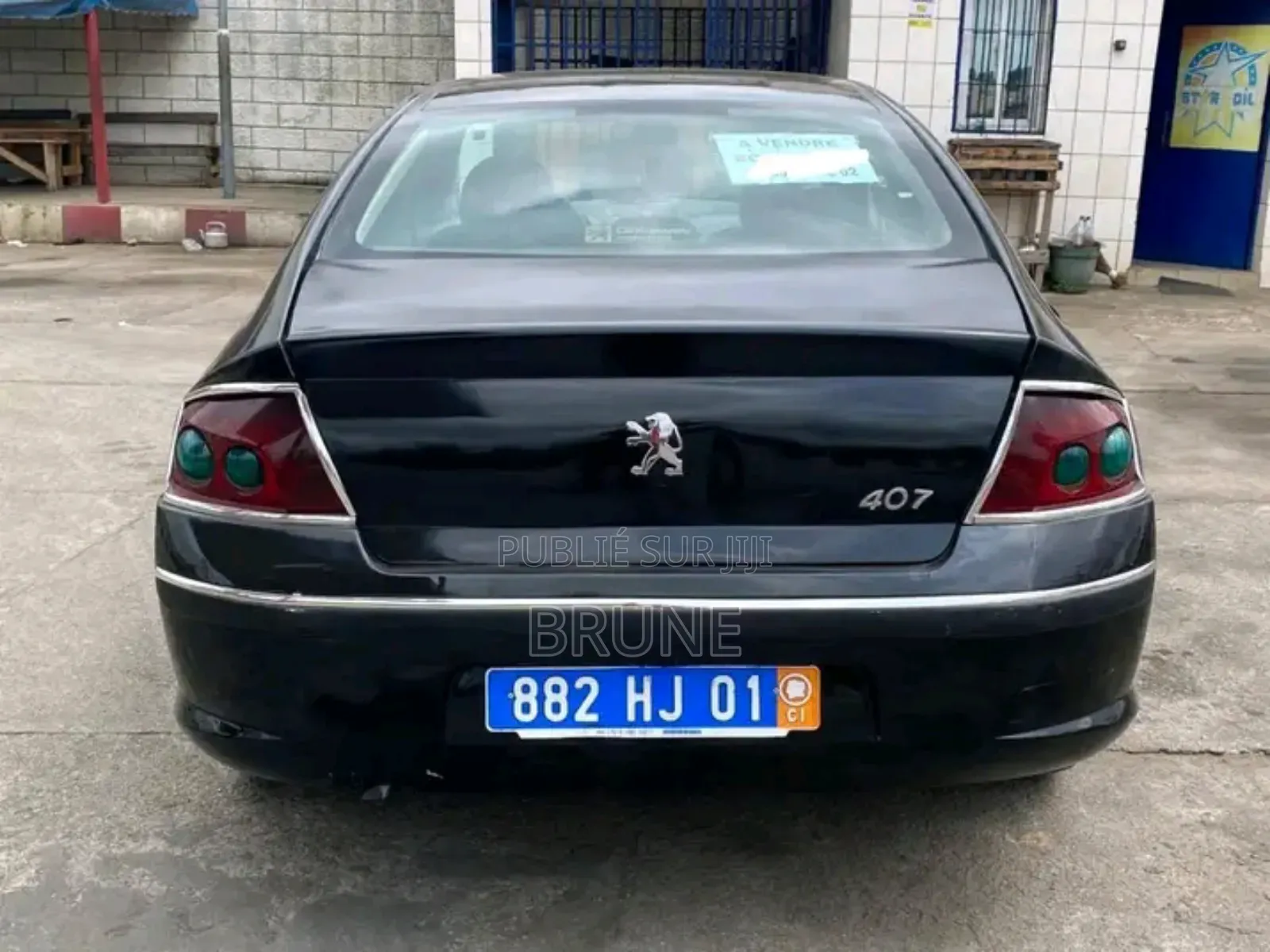 Peugeot 407 3.0 V6 Platinum 2004 Black