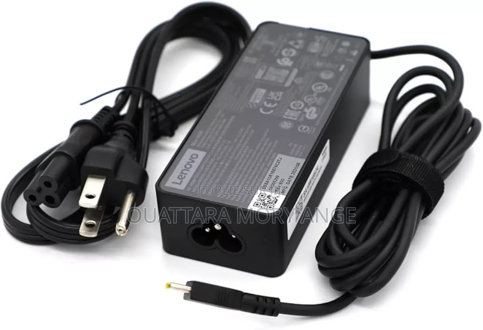 Adaptateur "Asus, Hp, Dell, Lenovo" - Original, Résistant.