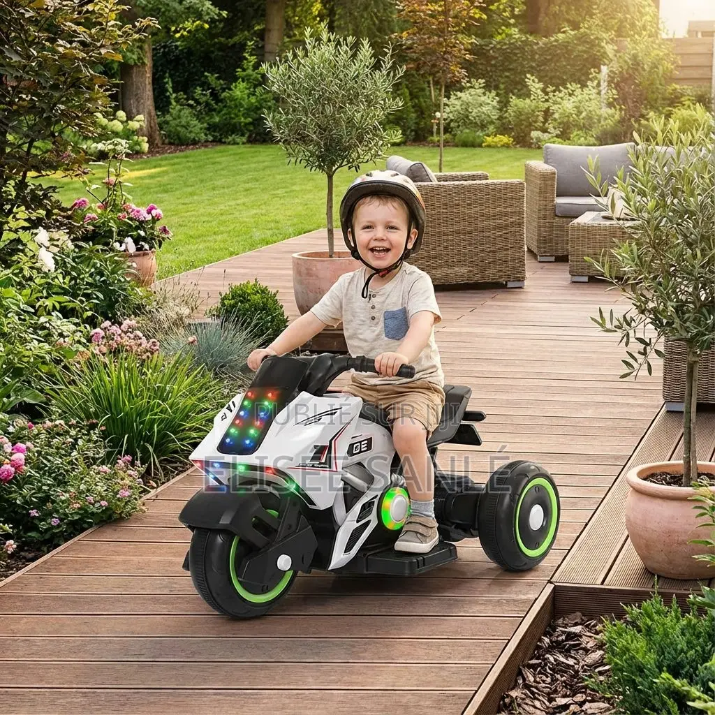 Moto Électrique Enfant (3 Roues)