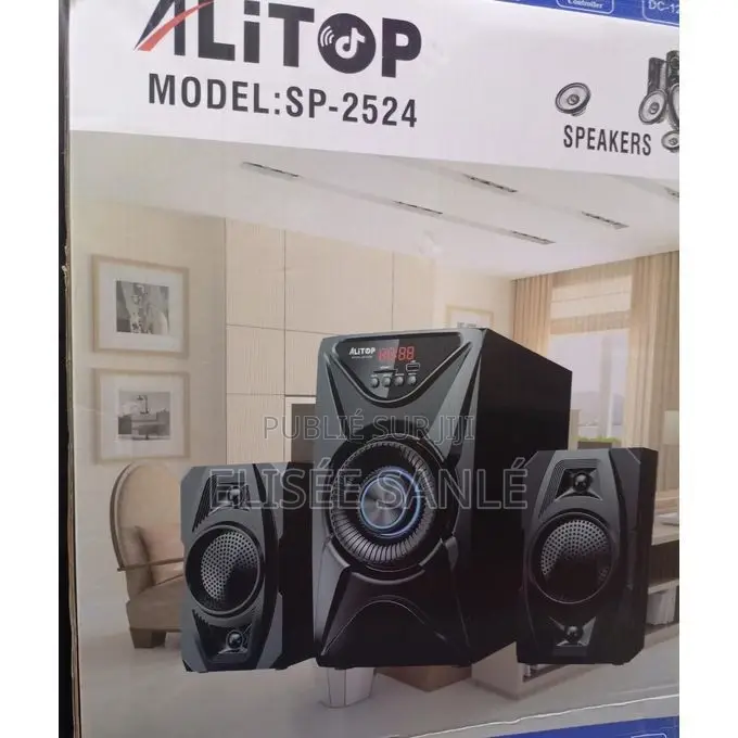 Alitop Woofer Sp-2524 – Chaîne Hi-Fi