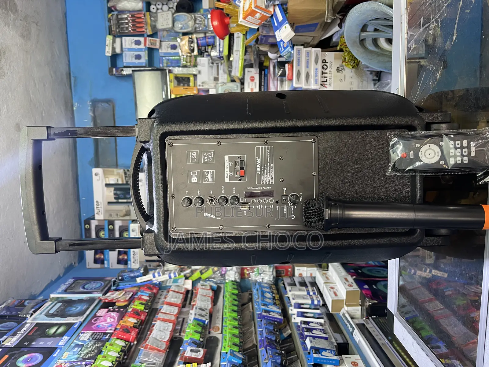 12 Inch Portable Karaoke Speaker Jp-