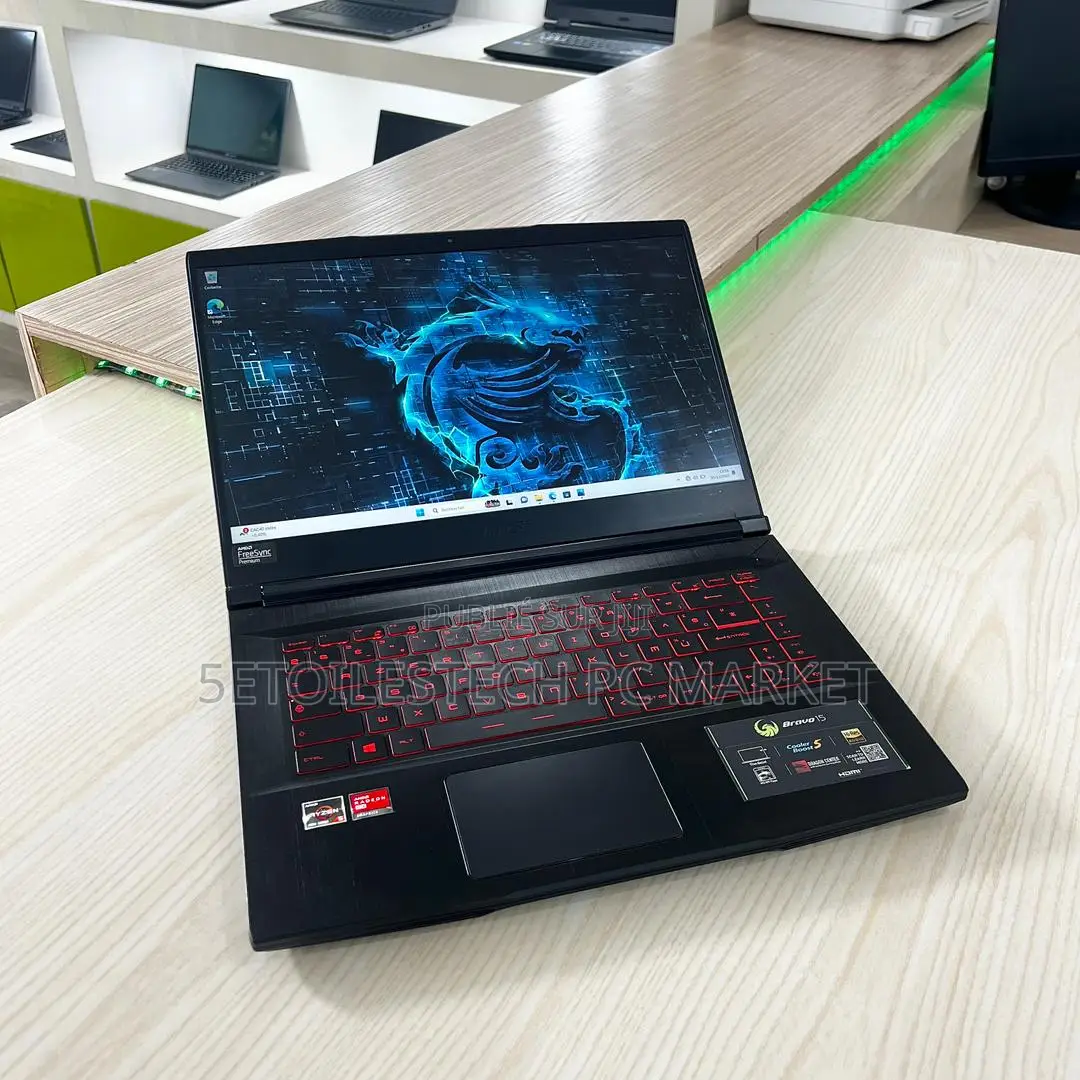 New Ordinateur Portable MSI Cyborg 15 16GB AMD Ryzen 5 SSD 512GB