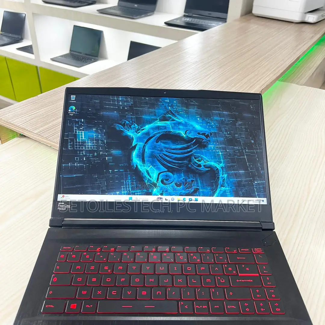 New Ordinateur Portable MSI Cyborg 15 16GB AMD Ryzen 5 SSD 512GB