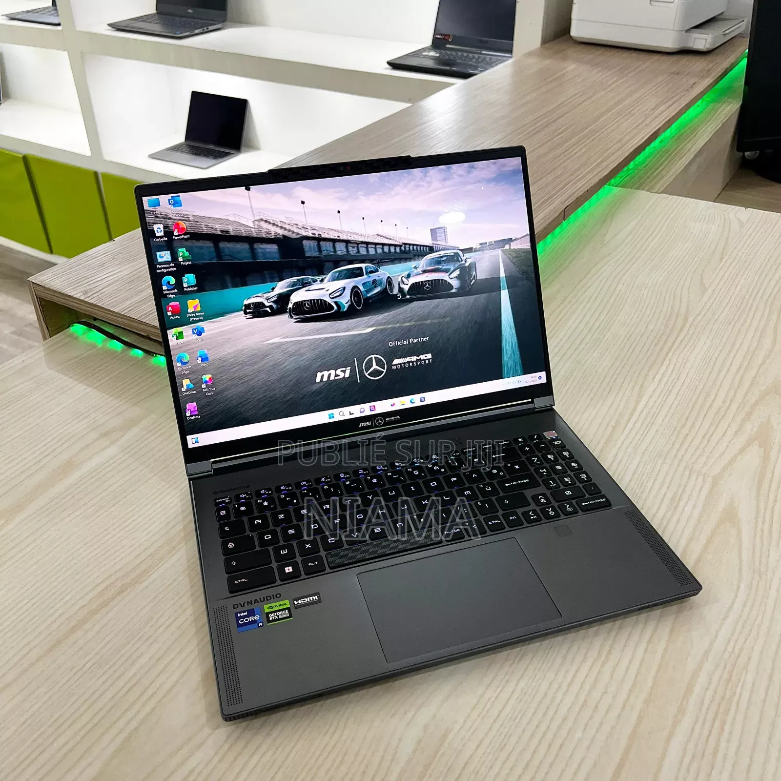 New Ordinateur Portable MSI GS75 Stealth 32GB Intel Core I9 SSD 2T