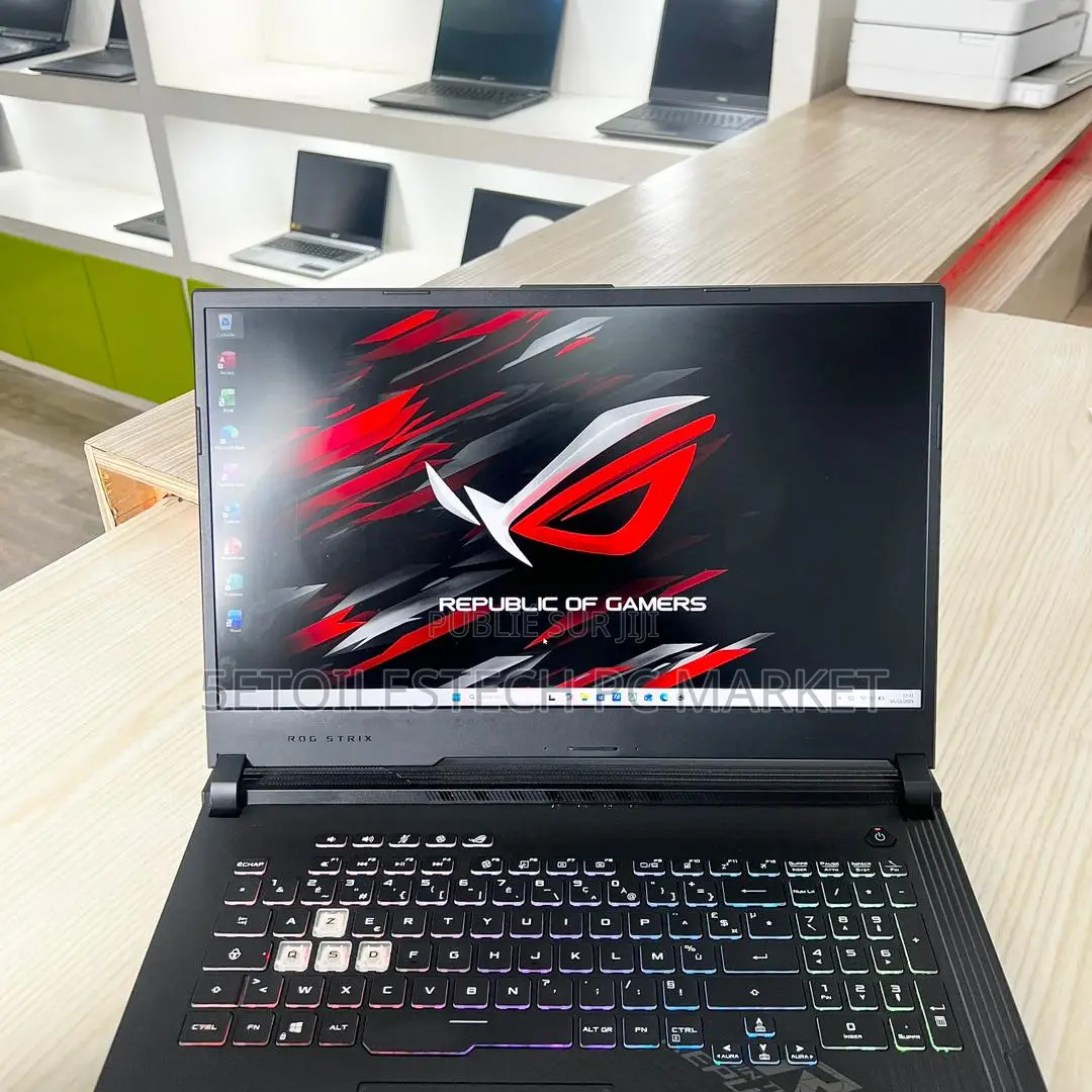 New Ordinateur Portable Asus ROG Strix G17 16GB Intel Core I7 SSD 512GB