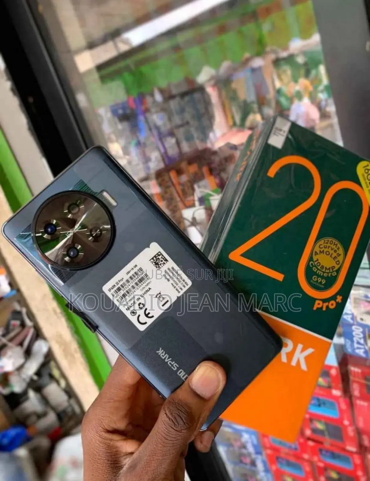 New Tecno Spark 20 Pro Plus 256 GB Black